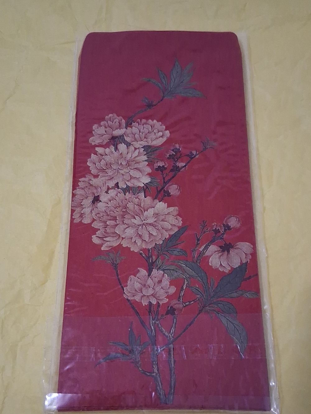 Embroidered Floral Red Envelopes